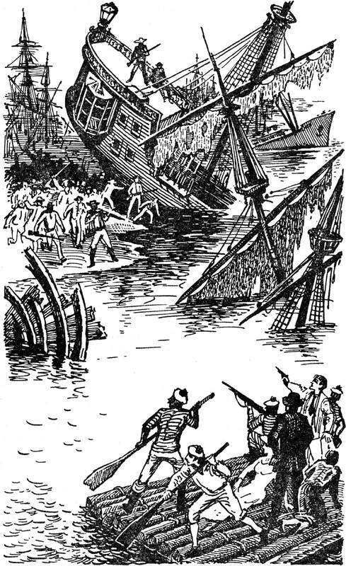 Человек-амфибия. Голова профессора Доуэля. Остров погибших кораблей(Научно-фантастические романы) - i_036.jpg