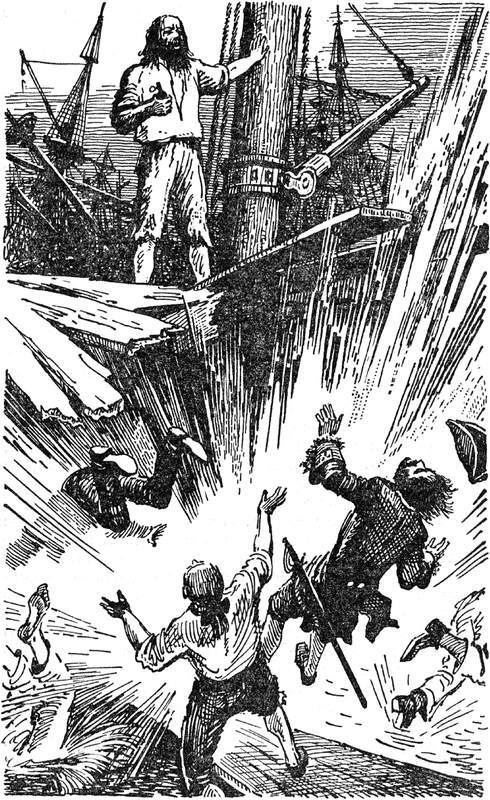 Человек-амфибия. Голова профессора Доуэля. Остров погибших кораблей(Научно-фантастические романы) - i_043.jpg