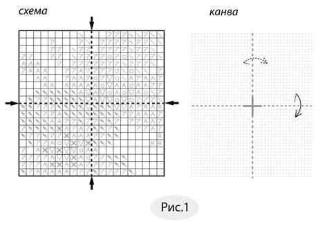 «Хамелеон». Схема вышивки крестом - _0.jpg