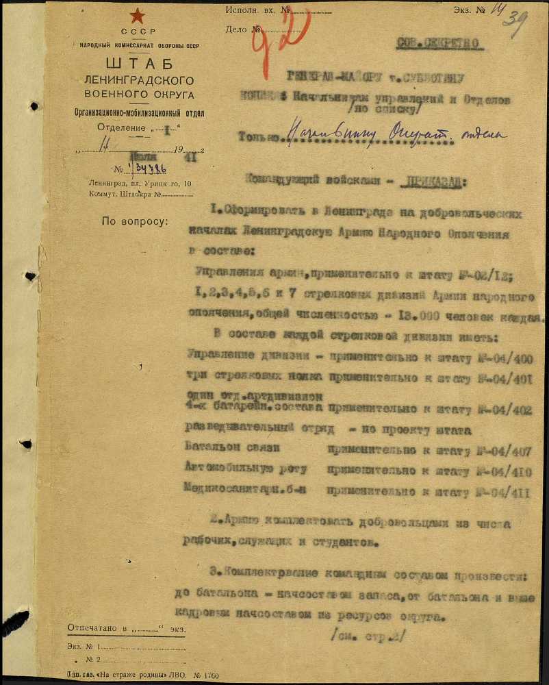 3 Ленинградская дивизия народного ополчения. Документы из небытия. Часть 1 - _1.jpg