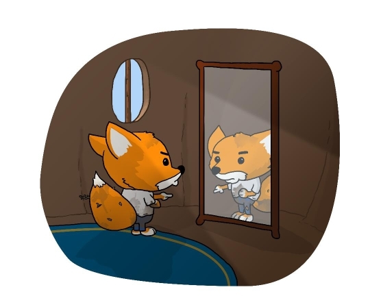 Как ёжик учил лисёнка манерам / How a smart hedgehog taught good manners to a little fox - i_002.jpg