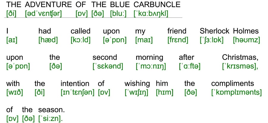 Приключение голубого карбункула. Книга для чтения на английском языке - _2.jpg