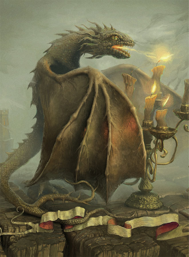 Книга драконов. Гигантские змеи, стражи сокровищ и огнедышащие ящеры в легендах со всего света - i_001.jpg