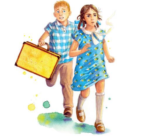 Приключения желтого чемоданчика (Рисунки Ф. Лемкуля) | | книга