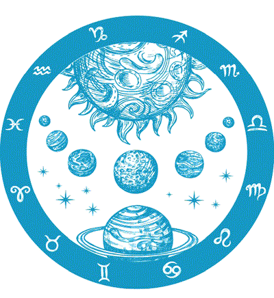Астрологическое прогнозирование для всех. 55 уроков ; Астрология ; Луннные узлы ; Планеты – управители времени - i_003.png