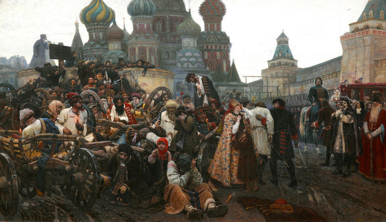 Очерки теории искусства - Surikov_streltsi.jpg