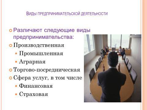 Понятие предпринимательства. Лекция в слайдах, тестах о ответах - _8.jpg