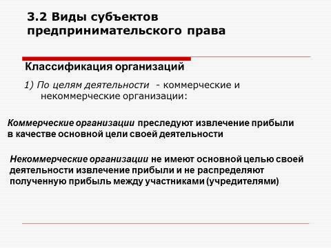 Субъекты предпринимательской деятельности. Лекция в слайдах, тестах и ответах - _49.jpg