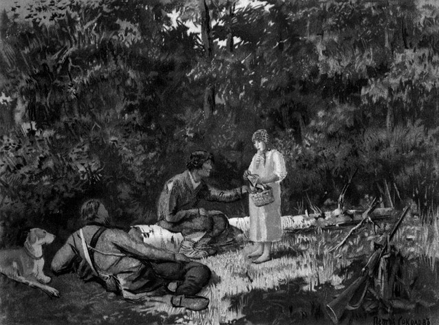 Отцы и дети. Дворянское гнездо. Записки охотника - i_035.jpg