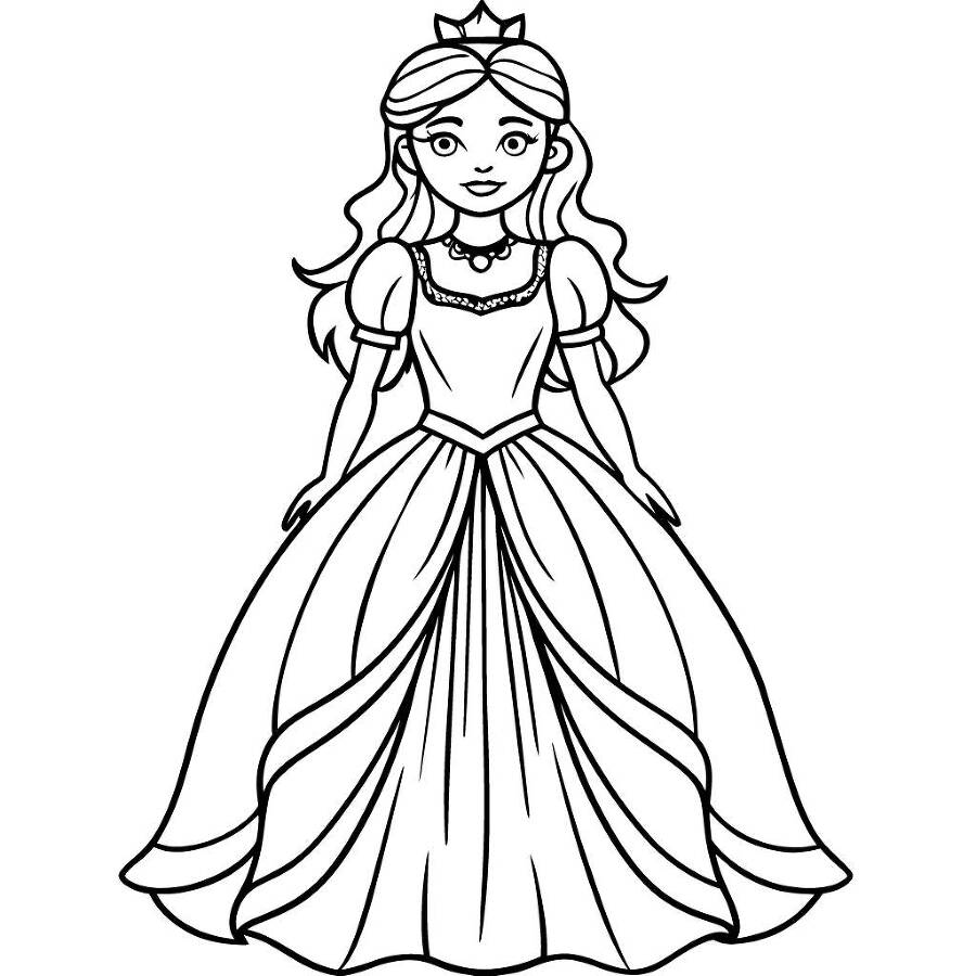 Назови принцессу 4. Сказочная книга-раскраска - _9.jpg