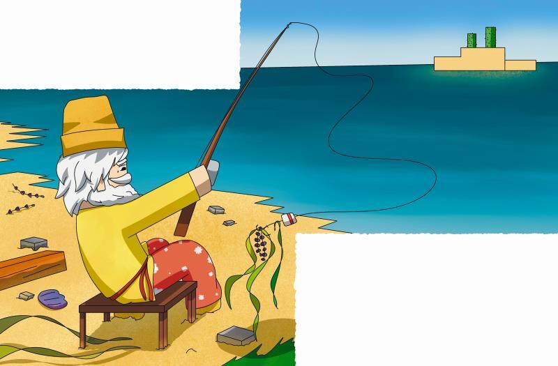 Сказка о рыбаке и золотой треске. Любимые сказки в стиле Майнкрафт - i_004.jpg