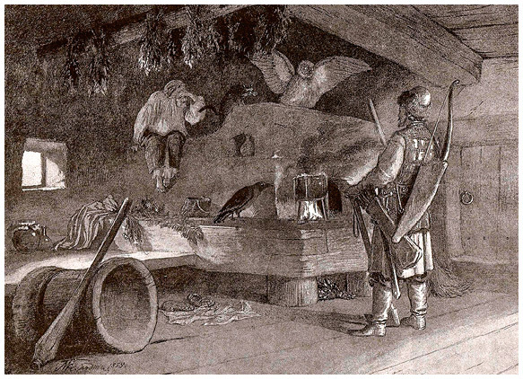 Веретено Бабы Яги. Большуха над ведьмами, святочные гадания, ритуальные побои и женская инициация в русских сказках - i_006.jpg