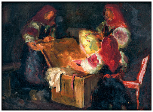 Веретено Бабы Яги. Большуха над ведьмами, святочные гадания, ритуальные побои и женская инициация в русских сказках - i_008.jpg