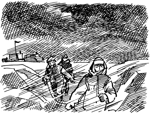 Семьдесят два градуса ниже нуля. В ловушке. Трудно отпускает Антарктида - i_016.png