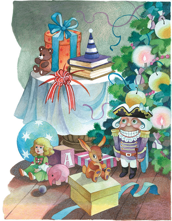 Комплект книг: «Щелкунчик и Мышиный король», «Снежная королева», «Синяя птица» - i_013.jpg