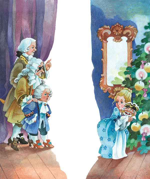 Комплект книг: «Щелкунчик и Мышиный король», «Снежная королева», «Синяя птица» - i_014.jpg