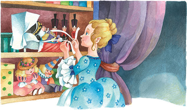 Комплект книг: «Щелкунчик и Мышиный король», «Снежная королева», «Синяя птица» - i_018.jpg