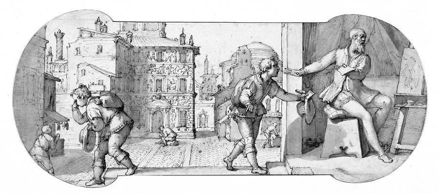 От Рафаэля до Кавалера д’Арпино. Устройство римских живописных мастерских XVI века - i_023.jpg