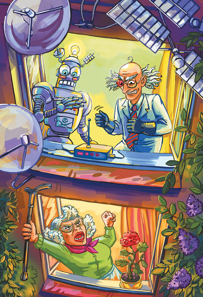 Кефир, Гаврош и Рикошет, или Приключения енотов-инопланетян - i_046.jpg