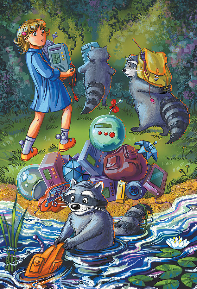 Кефир, Гаврош и Рикошет, или Приключения енотов-инопланетян - i_052.jpg