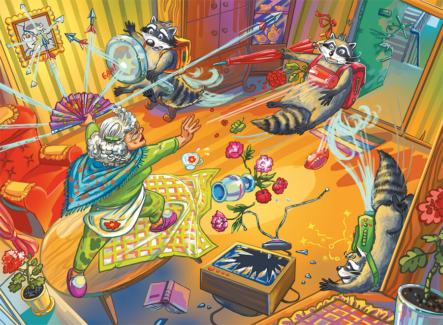 Кефир, Гаврош и Рикошет, или Приключения енотов-инопланетян - i_064.jpg