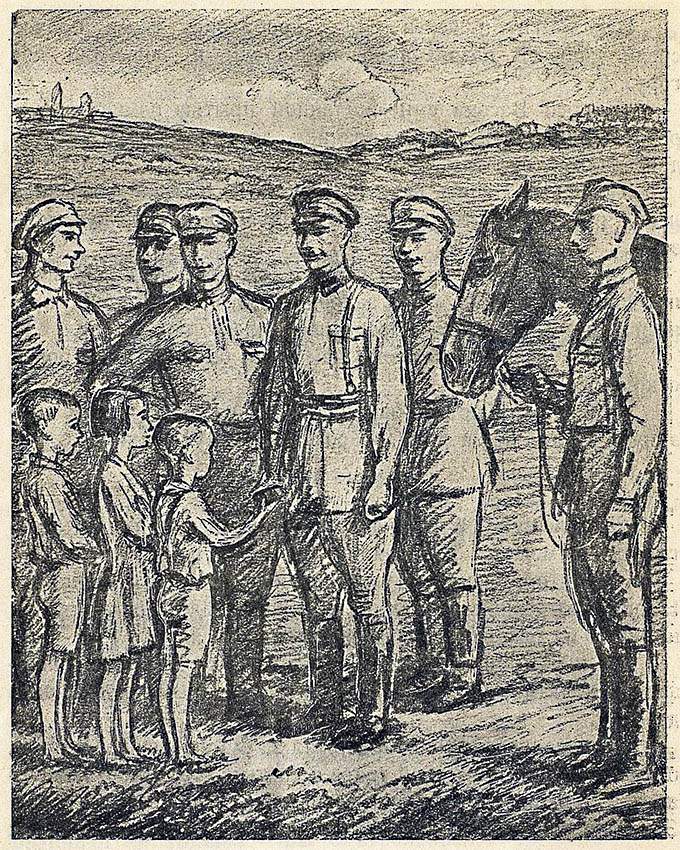 Четвертый блиндаж (иллюстрации М. Родионова) - i_005.jpg