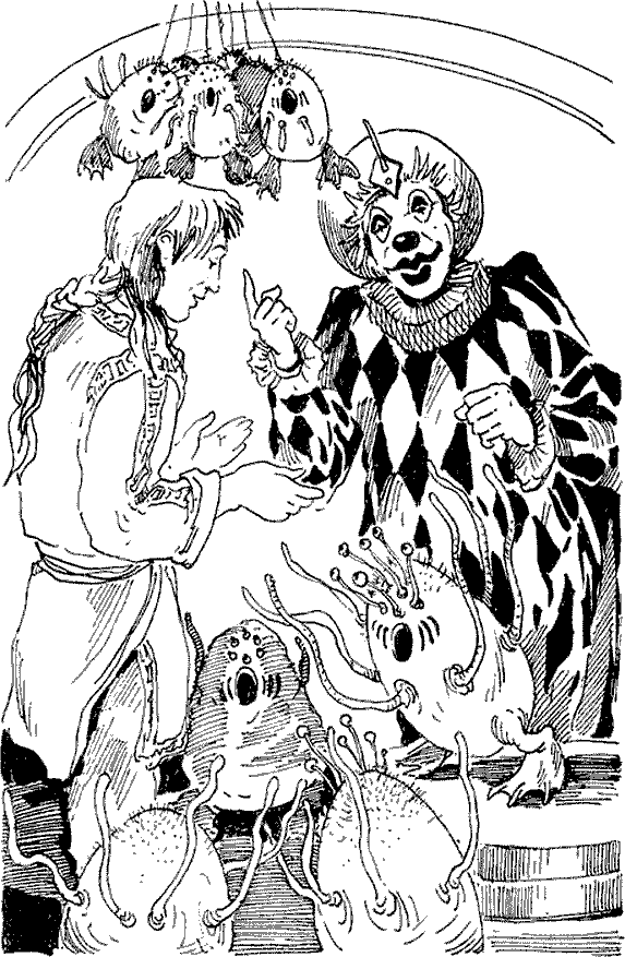 Норби и Старейшая Драконица. Норби и придворный шут - pict_038.png