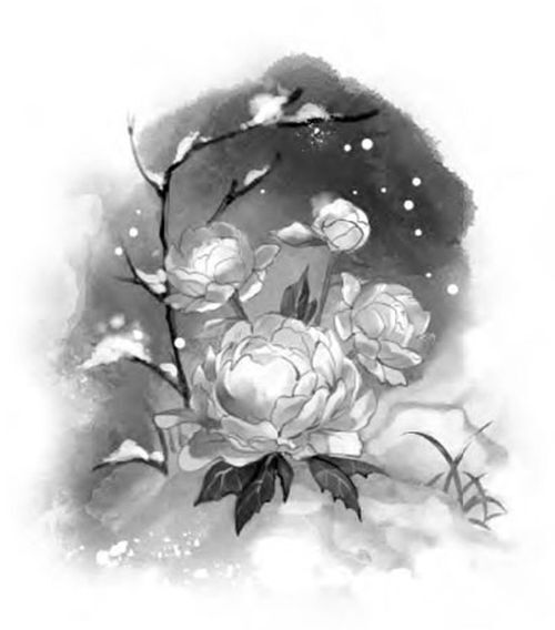 Цветы пиона на снегу. Том 4 - i_001.jpg