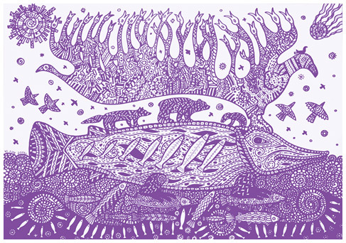 Мифы коми. От Пармы и небесной охоты до лесной колдуньи Ёмы и подземной чуди - i_008.jpg