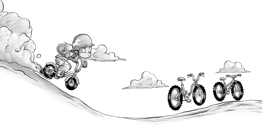 Охотники за призраками. Призраки не ездят на великах, так ведь? - i_092.png