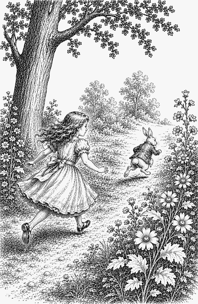 Alice’s Adventures in Wonderland. Адаптированная книга на английском языке. Уровень A0-A1 - i_005.png