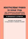 Межотраслевые правила по охране труда при погрузочно-разгрузочных работах и размещении грузов в вопросах и ответах. Пособие для изучения