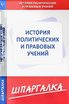 История правовых и политических учений. Шпаргалка