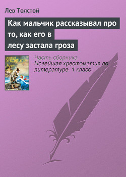 Как мальчик рассказывал про то, как его в лесу застала гроза