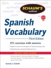 Schaum's Outline of Spanish Vocabulary, 3ed