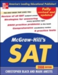 McGraw-Hill's SAT, 2008 Edition book only