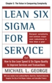 Lean Six Sigma for Service, Chapter 5