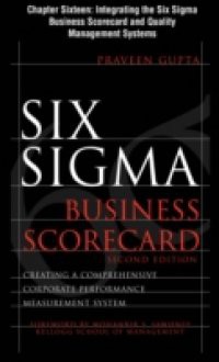 Six Sigma Business Scorecard, Chapter 16