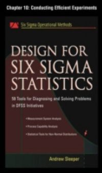 Design for Six Sigma Statistics, Chapter 10