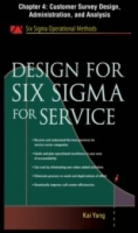 Design for Six Sigma for Service, Chapter 4