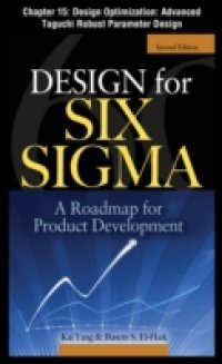 Design for Six Sigma, Chapter 15