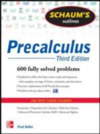 Schaum's Outline of Precalculus, 3rd Edition