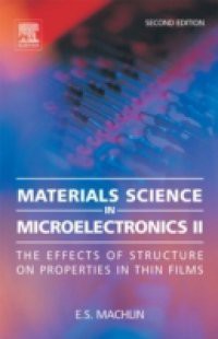 Materials Science in Microelectronics II