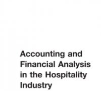 Accounting and Financial Analysis in the Hospitality Industry