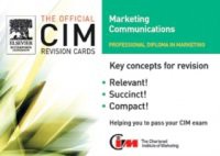 CIM Revision Cards 05/06: Marketing Communications