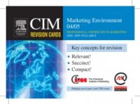 CIM Revision Cards: Marketing Environment 04/05