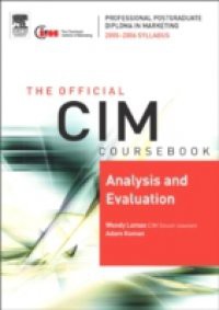 CIM Coursebook 05/06 Analysis and Evaluation