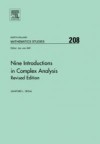 Nine Introductions in Complex Analysis – Revised Edition