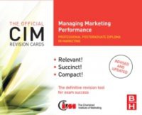 CIM Coursebook 07/08 Managing Marketing Performance