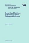 Generalized Solutions of Nonlinear Partial Differential Equations